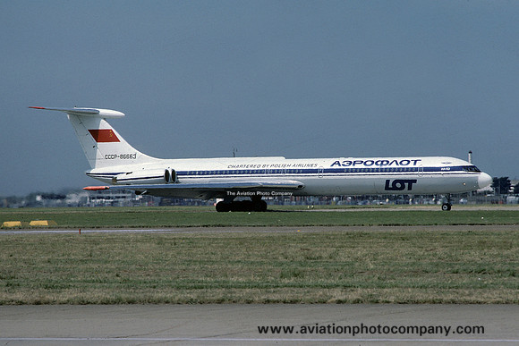 Aeroflot/LOT Ilyushin Il-62 CCCP-86663 (1978)