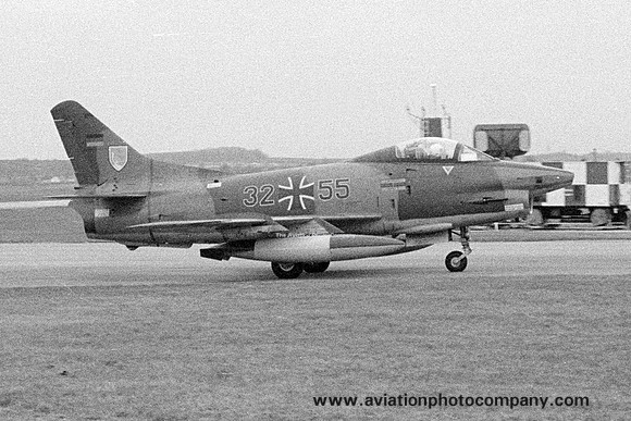West German Air Force LeKG43 FIAT G-91R 32+55 (1975)
