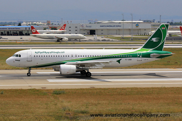 Iraqi Airways Airbus A320-200 YI-ARB at Istabul IAP (2014)