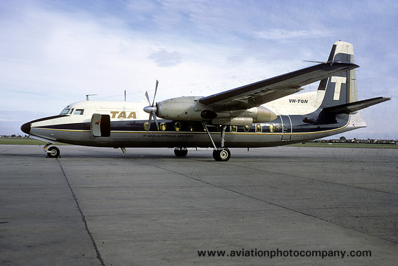 Trans Australian Airlines Fokker F-27 VH-TON (1971)