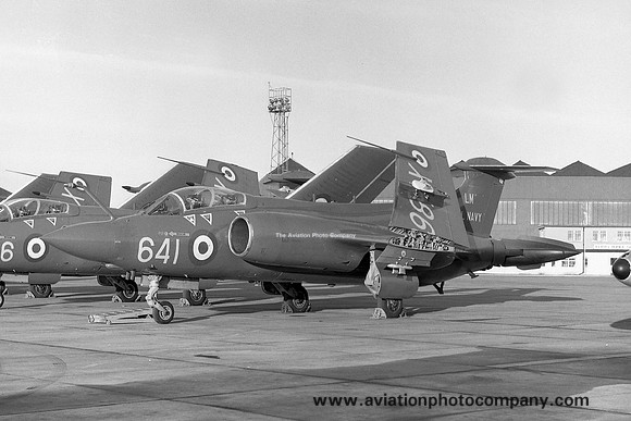 Royal Navy 736 Squadron Blackburn Buccaneer S.2 XV869/LM641 at RAF Leuchars (1970)