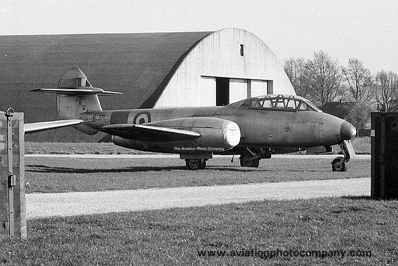 RAF Gloster Meteor T.7 WL371 (1961)