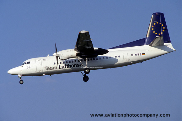 Team Lufthansa Fokker F-50 D-AFFZ (1999)
