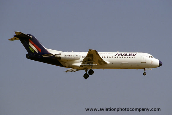 Malev Fokker F-70 HA-LMD (1999)