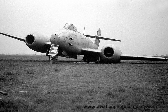 RAF 1 Squadron Gloster Meteor F.4 VT181 (1950s)