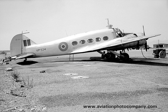 RAF Nicosia Station Flight Avro Anson C.19 VP534 (1949)