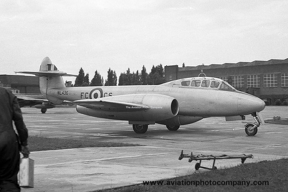 RAF FCCS Gloster Meteor T.7 WL346 (1960)