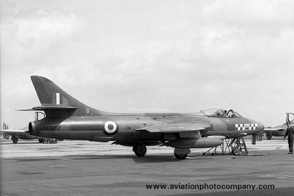 RAF 56 Squadron Hawker Hunter F.6 XE602/G (1960)