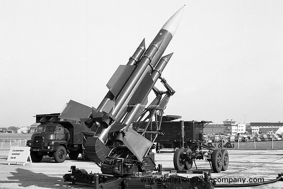 English Electric Thunderbird missile (1960)