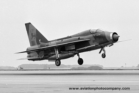 RAF LTF English Electric Lightning T.5 XS457/Y (1978)