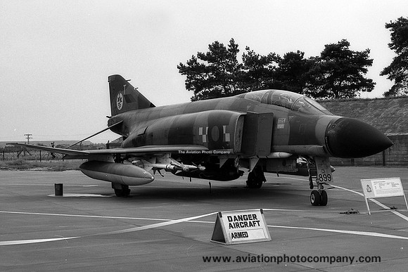 RAF 92 Squadron McDonnell F-4M Phantom FGR.2 XT899/T at RAF Wildenrath (1978)
