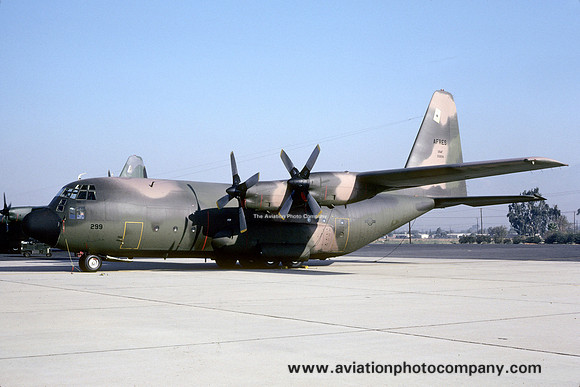 USAF AFRes 337 TAS Lockheed C-130B Hercules 60-0299 (1981)