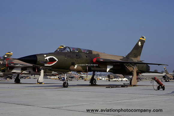 USAF Georgia ANG 128 TFS Republic F-105G 62-4439 (1981)