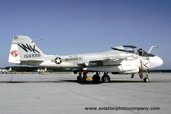 USMC VMA-224 Grumman A-6E 156996/WK-01 (1982)