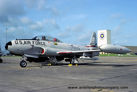USAF Texas ANG Lockheed T-33A 52-9223 (1982)