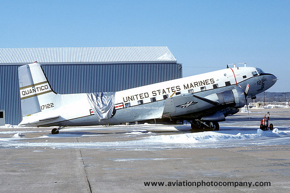 USMC Quantico Douglas C-117D 17122 (1976)