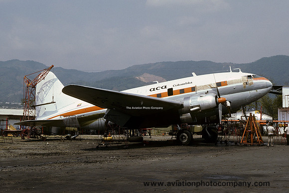 La Urraca Colombia Curtiss C-46 HK-1857 (1979)