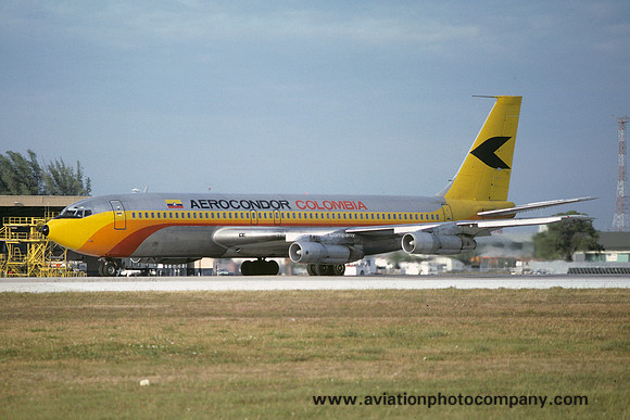 Aerocondor Colombia Boeing 707 (1979)