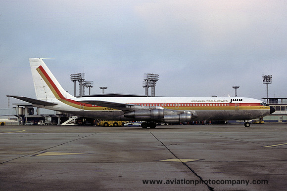 Jordanian World Airways Boeing 707-300C JY-AED (1976)