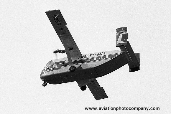 Ansett MAL Short Skyvan G-ASCO