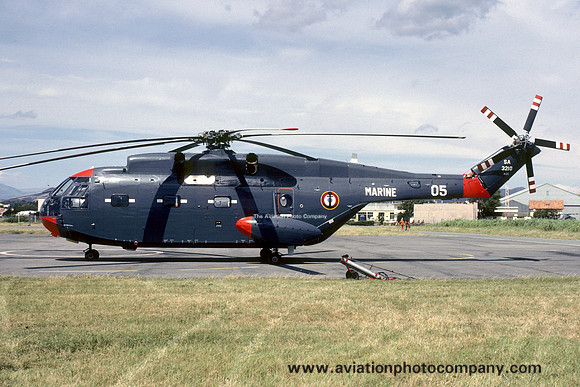 French Navy 20S Sud Frelon 05 (1986)
