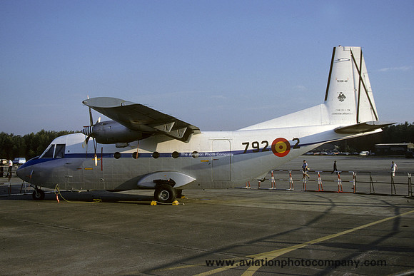 Spanish Air Force Esc 792 CASA C-212 T.12B-40/792-2 (1986)