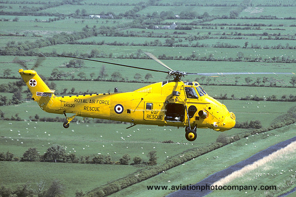 RAF 22 Squadron Westland Wessex HC.2 XR520 Air to Air (1996)