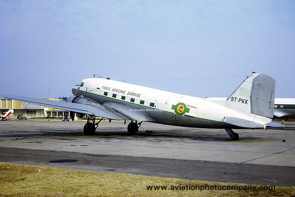 Zaire Air Force Douglas C-47 Dakota 9T-PKK (1972)