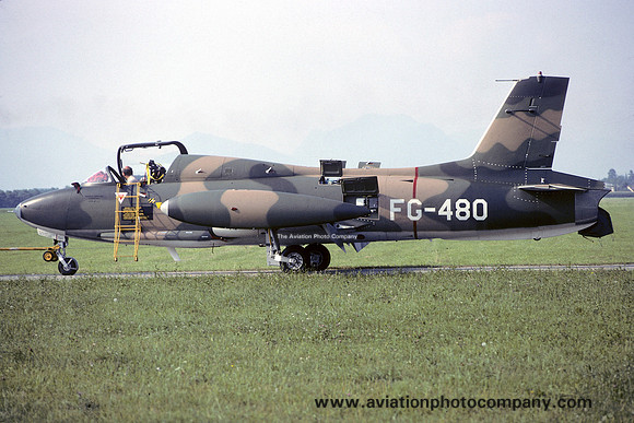 Zaire Air Force Aermacchi MB-326 FG-480 (1979)