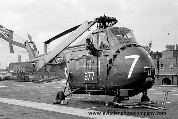 Royal Navy Westland Whirlwind HAS.7 XK912 onboard HMS Centaur (1965)