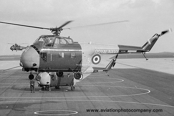 Royal Navy 705 Squadron Westland Whirlwind HAS.7 XG592/54 (1972)