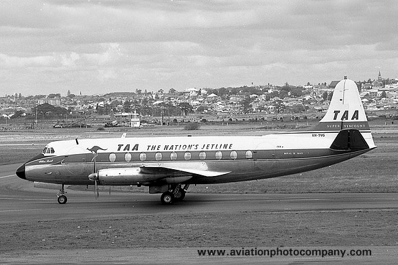 Trans Australian Airways Vickers Viscount VH-TVG (1965)