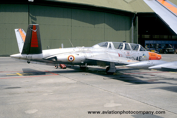 French Air Force GI312 Fouga CM.170 Magister 502/312-AE (1986)