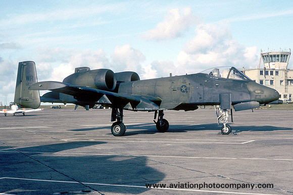 USAF 81 TFW 91 TFS Fairchild A-10A Thunderbolt 80-0232/WR (1984)