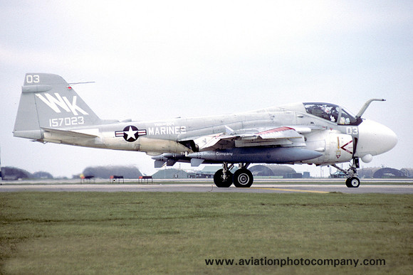 US Marines VMA(AW)-224 Grumman A-6E Intruder 157023/WK-03 (1984)