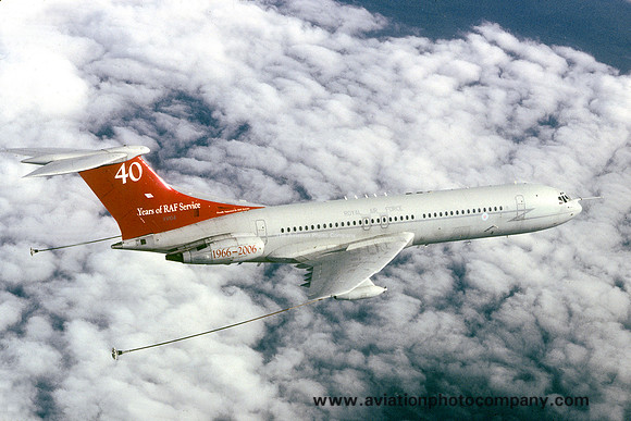 RAF 101 Squadron Vickers VC-10 C.1K XV104 Special 40 Years colour scheme Air to Air (2006)