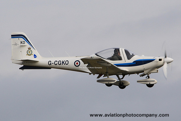 RAF Glasgow UAS Grob Tutor T.1 G-CGKO at Prestwick (2015)