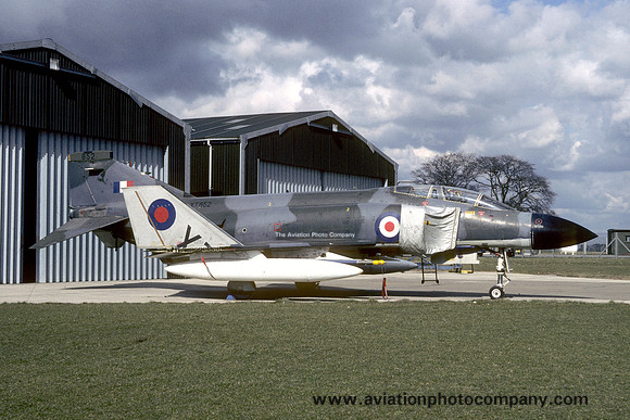 RAF McDonnell F-4M Phantom FGR.2 XT852 at Scampton (1985)