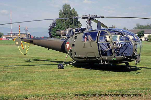Austrian Air Force Sud Alouette III 3E-KI (2003)