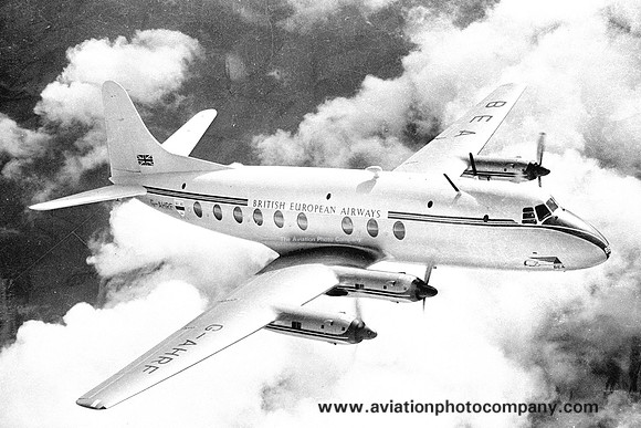 British European Airways Vickers Viscount G-AHRF