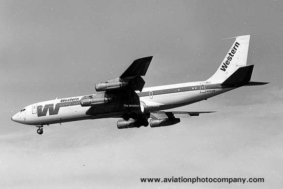 Western Boeing 707-300C N1503W (1975)