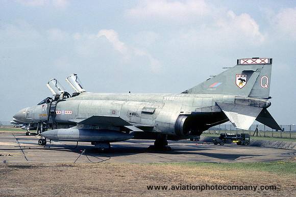 RAF 29 Squadron McDonnell F-4M Phantom FGR.2 XV487/Q (1984)
