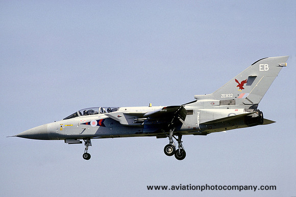 RAF 23 Squadron Panavia Tornado F.3 ZE832/EB (1989)