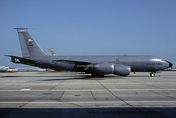 USAF California ANG Boeing KC-135R Stratotanker 57-1428 at Rhein Main (1999)