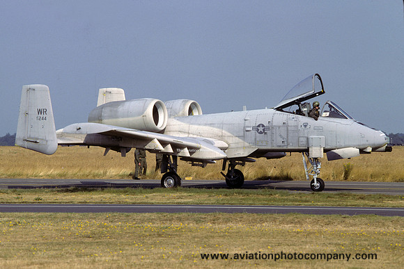 USAF 81 TFW Fairchild A-10A Thunderbolt 77-0244/WR (1979)