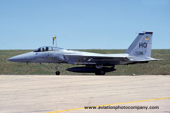 USAF 49 TFW 7 TFS McDonnell Douglas F-15A Eagle 77-0136/HO (1984)