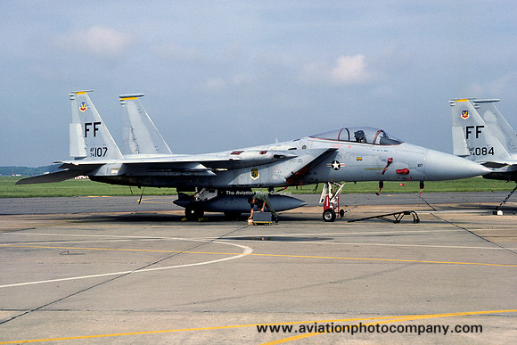 USAF 1 TFW 27 TFS McDonnell Douglas F-15A Eagle 74-0107/FF