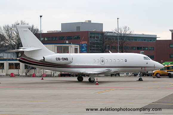 Netjets Dassault Falcon 2000 CS-DNS at Eindhoven (2015)