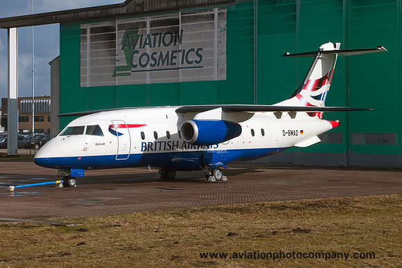 Sun Air/British Airways Dornier 328Jet D-BMAD at Eindhoven (2015)