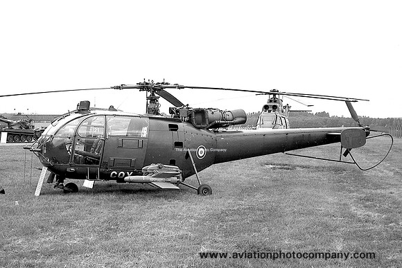 French Army Sud Alouette III 1583/CQX (1972)